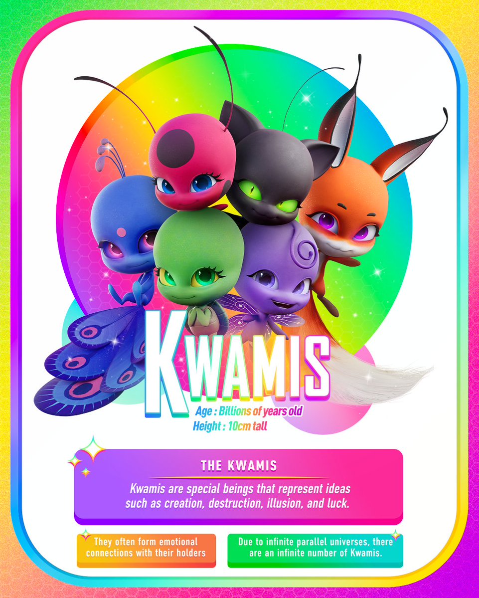 May is for Kwamis! They may be small, but their hearts, personalities, and appetites are big! 🤭✨

Which Kwami is your favorite?