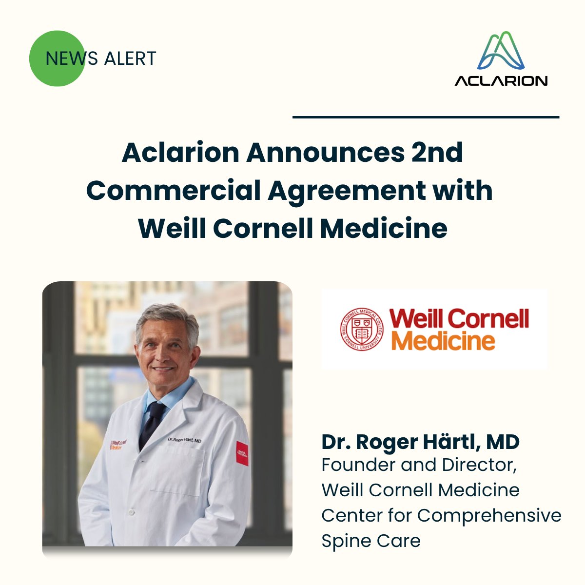 Aclarion tweet media