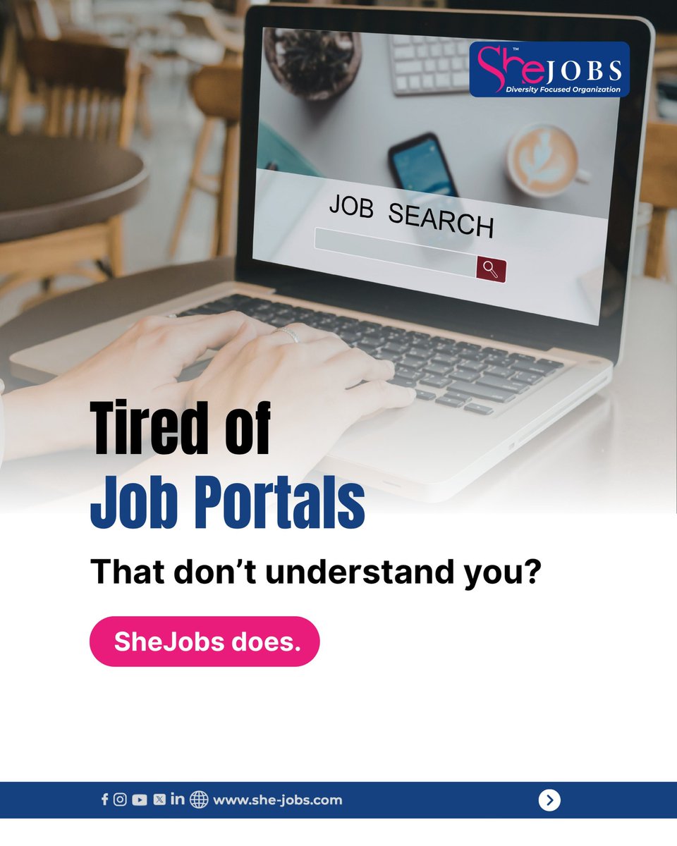 SheJobs's tweet photo. Still applying but not getting anywhere?

From curated opportunities to real career growth, everything here is designed to move you forward, not keep you stuck.

Submit your resume at https://t.co/FaYe3aRKE3 today!

#careergrowth #resume #jobportal #shejobs https://t.co/RnNN6r7n7V