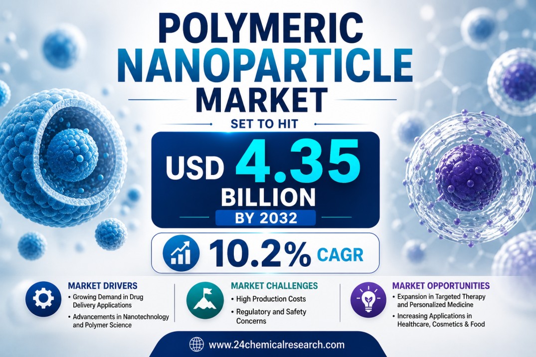 AyushBehra246's tweet image. Polymeric Nanoparticle Market to grow from USD 1.82 Billion in 2024 to USD 4.35 Billion by 2032 at 10.2% CAGR, driven by drug delivery and nanomedicine demand.
Download FREE sample: 24chemicalresearch.com/download-sampl…
#MarketResearch, #Nanotechnology, #DrugDelivery