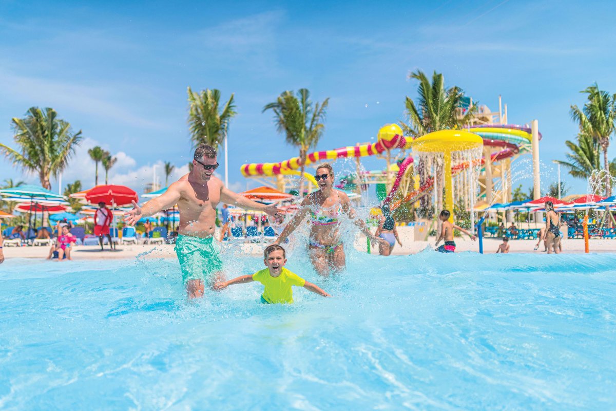 Cruisestyler's tweet image. Splash into the thrills of Royal Caribbean at Thrill Waterpark, exclusively at Perfect Day at CocoCay! From the tallest waterslide and the largest wave pool in the Caribbean to ziplining, adventure awaits at every turn. 🌊#RoyalCaribbean  #PerfectDayAtCocoCay

#luxurycruises