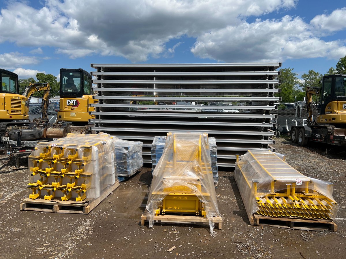 ESCTrenching's tweet photo. Built for Safety. Engineered for Strength. Trusted on Site.

ESC’s Aluminum Shields, Ladders &amp; Guardrail Systems are lightweight, heavy duty, and built to meet demanding construction &amp; trench safety requirements.

👉 Contact ESC today.
✉️ info@esctrenchshoring.com https://t.co/OaerkZTd0i