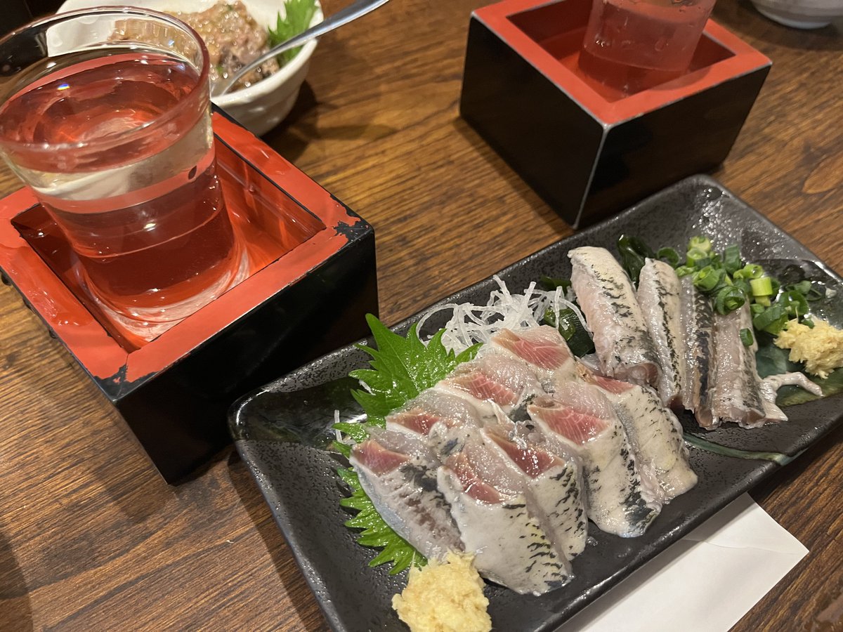 Breakthrough39's tweet photo. ずーーっと行きたかったイワシのお店最高すぎた…！ https://t.co/dJB9LJemIy