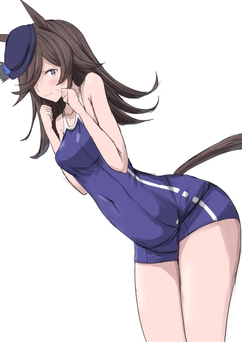 お題のライスシャワーちゃんです。
