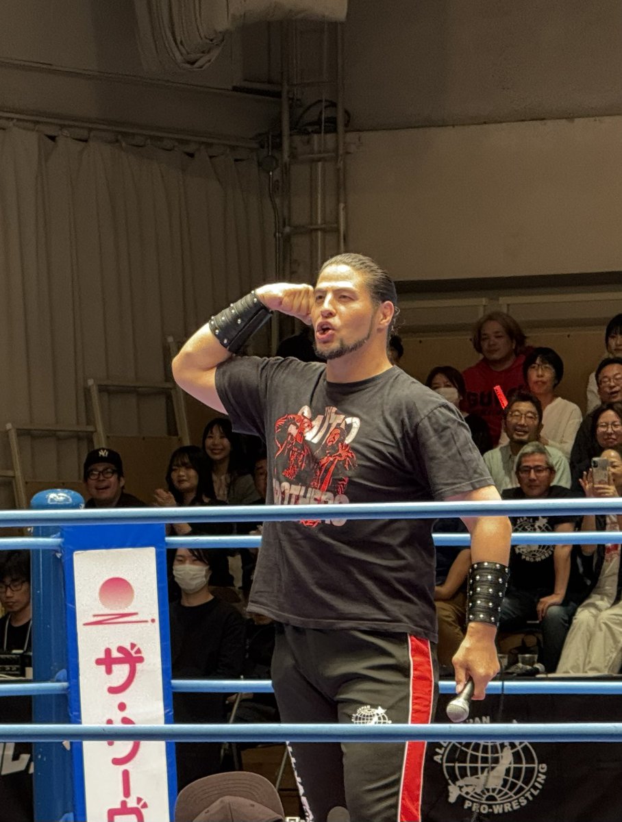 JasRX's tweet photo. 後楽園ホールで全日チャンピオンカーニバル観戦
激しいプロレス全開
好試合連発
大興奮
大満足
#ajpw
#CC2026 https://t.co/nqygiB0Zvi