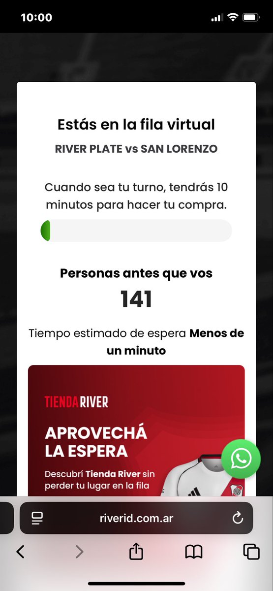 no se puede llamar suerte, solo ganen .