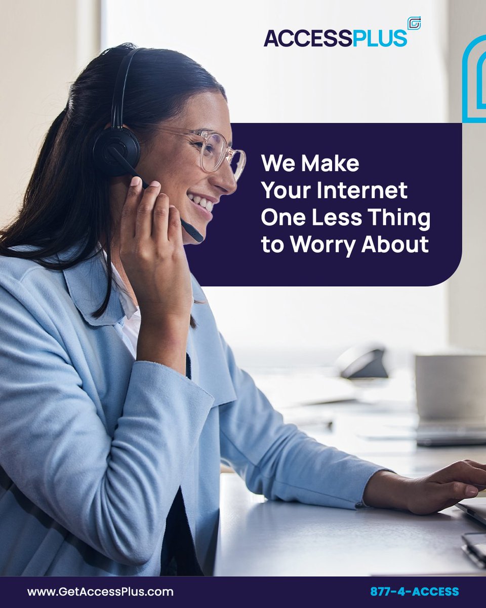 GetAccessPlus's tweet photo. Why do businesses choose AccessPlus?

Because it’s more than connectivity. It’s a partnership.

Reliable service. Real people. A better connectivity partner.

Discover the AccessPlus advantage: https://t.co/dJMcMq8Em5

#AccessPlus https://t.co/ottcMC8zQg