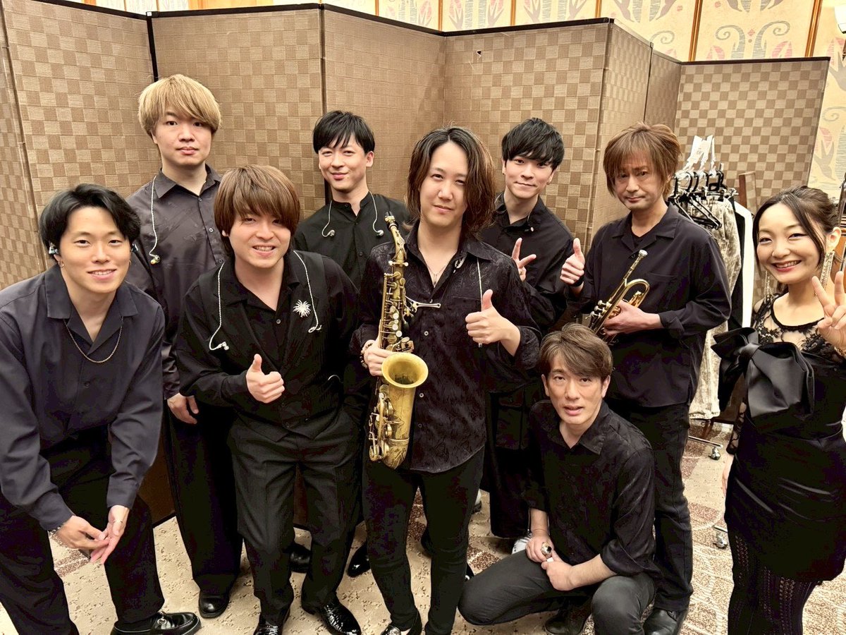 DaichiKanno's tweet photo. 今井翼さんディナーショーツアー Date with You

キーボードで参加させていただきました🎹

翼さん、ダンサー＆バンドの皆々さま、物凄くカッコ良く素敵で、あっという間の かけがえのない特別な時間でした🫶

#今井翼 https://t.co/Gary0xUh2Q