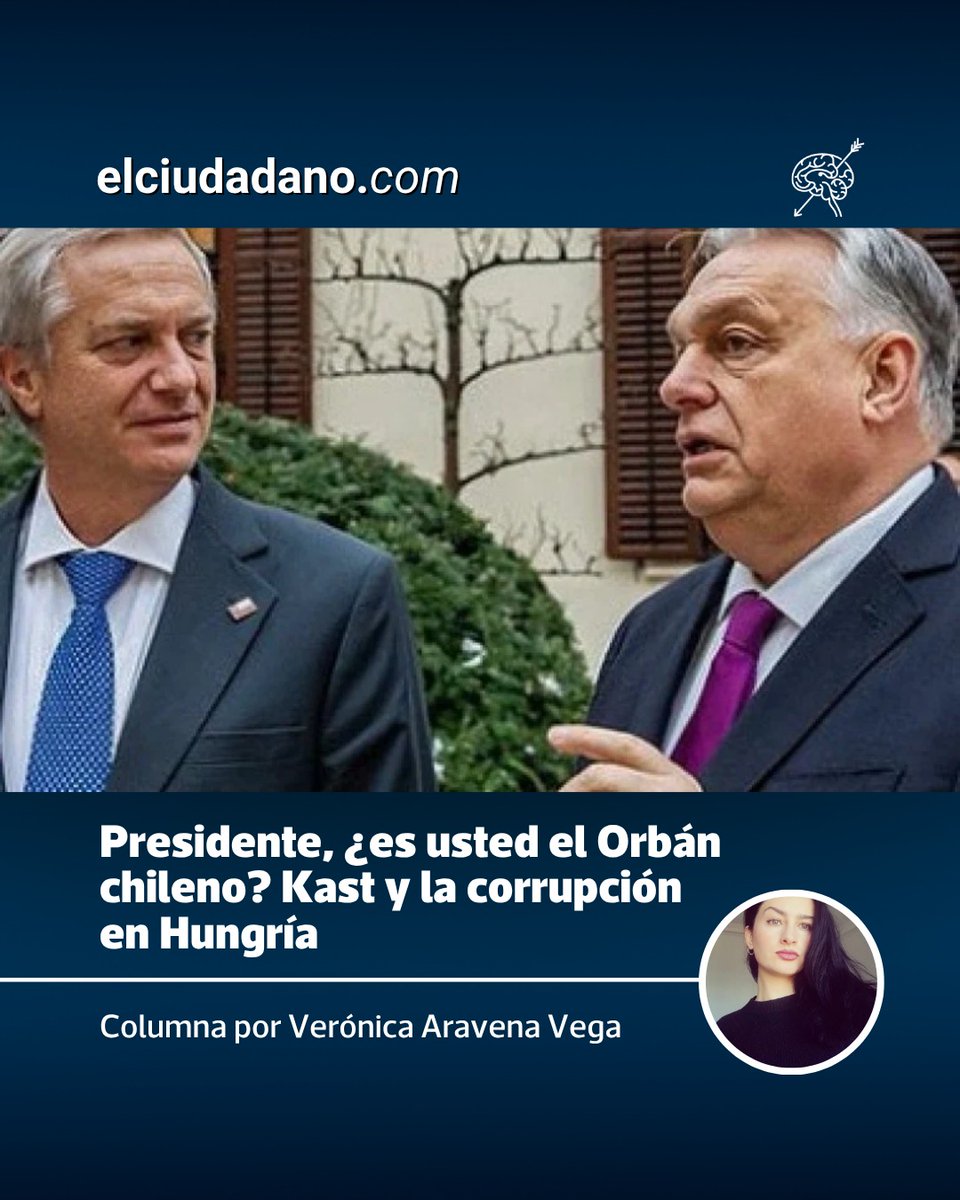 Y la pregunta que está debajo de todo, la que ningún medio chileno ha hecho con todas las letras, es la más jodida: si Kast se construyó —no solo, pero sí decisivamente— dentro de una red financiada por una cleptocracia, ¿hasta dónde lo que se decide hoy en La Moneda responde a