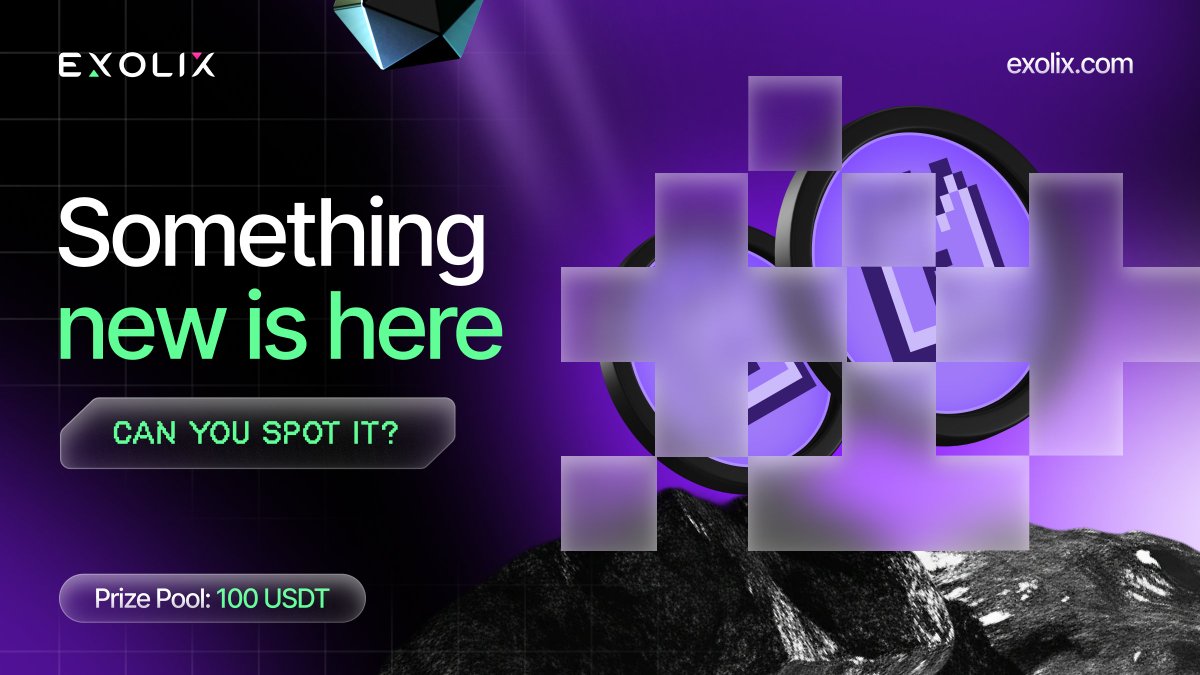 exolix_com's tweet image. Something new just landed on Exolix 👀

A new token is now available for swaps.

Drop your guesses in the comments 👇🏻 
Follow @exolix_com to participate.

We’ll randomly select 5 correct answers and reward each with 20 $USDT.

Winners will be announced in 7 days 🎁