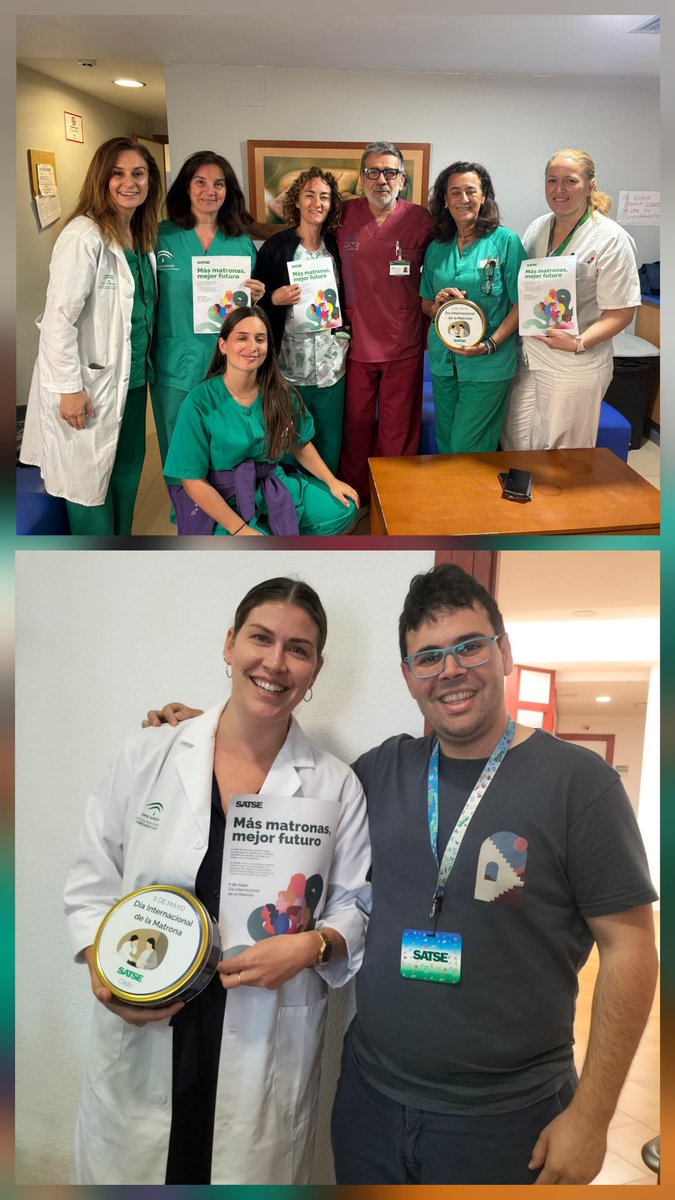 SATSE_Cadiz's tweet photo. 🤰 5 de mayo: Día Internacional de la Matrona
Satse Cadiz acompaña hoy a nuestras matronas, profesionales imprescindibles en el cuidado a la mujer en el embarazo, el parto, la prevención, la educación sexual y el climaterio.
 🔊Feliz "día de la Matrona"
🔗 https://t.co/tzrmL9UrGv https://t.co/BfZfDzAX4w