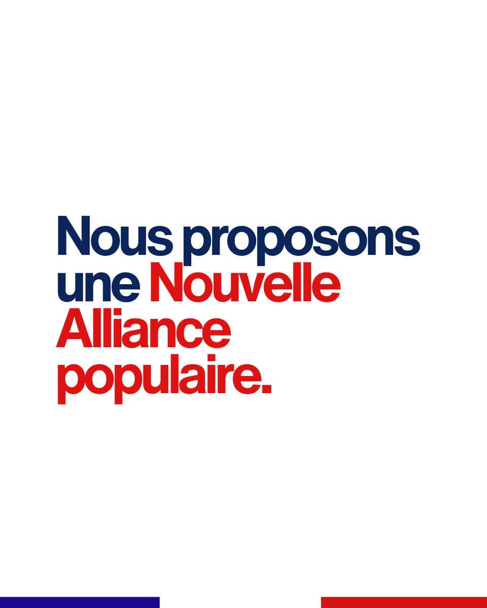 Clemence_Guette's tweet image. Nous proposons une Nouvelle Alliance populaire.

Ce dimanche, nous avons annoncé le nom de notre candidat à l'élection présidentielle : Jean-Luc Mélenchon.

À cette heure, nous avons rassemblé près de 200 000 soutiens, un résultat historique et inédit, par son ampleur comme par