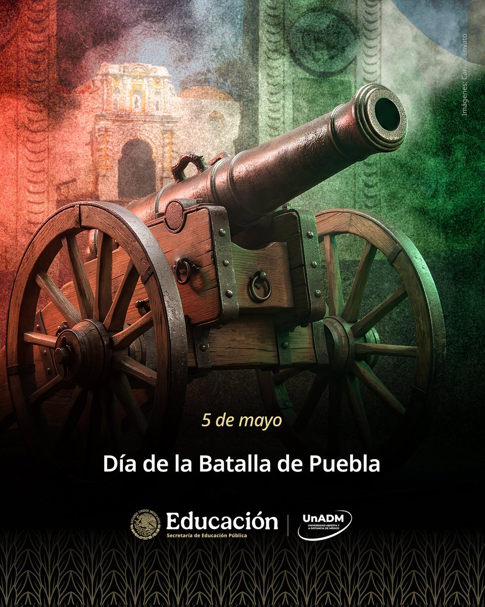📌El #5demayo conmemoramos la Batalla de Puebla, un hecho histórico en el que el ejército mexicano defendió la soberanía nacional frente a la intervención extranjera. 

Simboliza la fortaleza, la unidad y la capacidad de un pueblo para enfrentar los desafíos con determinación. 🇲🇽