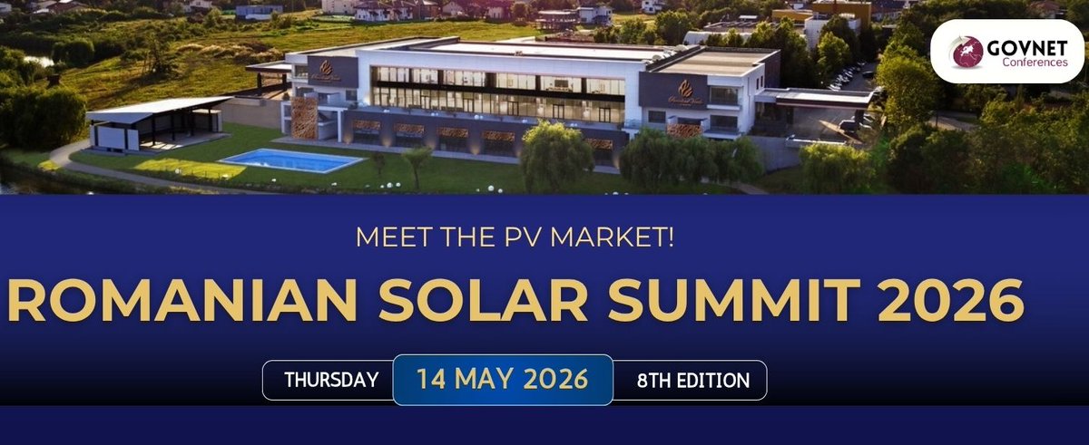 INEA_CONSULTING's tweet image. Less Than Two Weeks Left to the Romanian Solar Summit 2026, May 14, Bucharest

renewablemarketwatch.com/blog/less-than…

#romania #govnet #solar #summit #PV #bucharest #photovoltaic #power #renewablemarketwatch