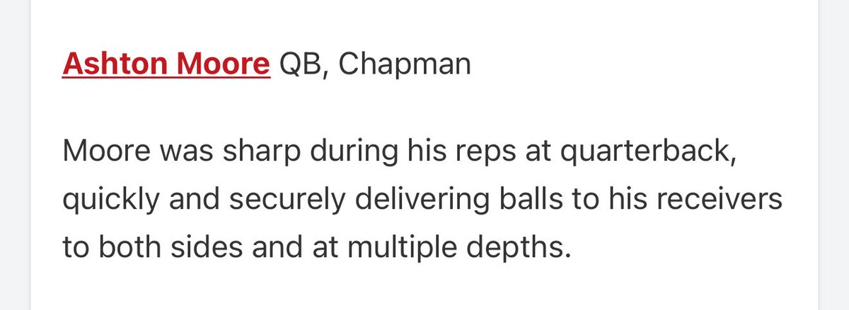 amoore9's tweet photo. Truly thankful for getting the chance to showcase my skills at the @CoachesCombines. Thank you @PrepRedzoneSC for the write up! 
@CoachCab17 
@CoachCummingsFB 
@CoachRentz8 
@CHSPanthersFB
@iguerin @1BStockdale @ItsKyleDawson https://t.co/AhqVoJVn07