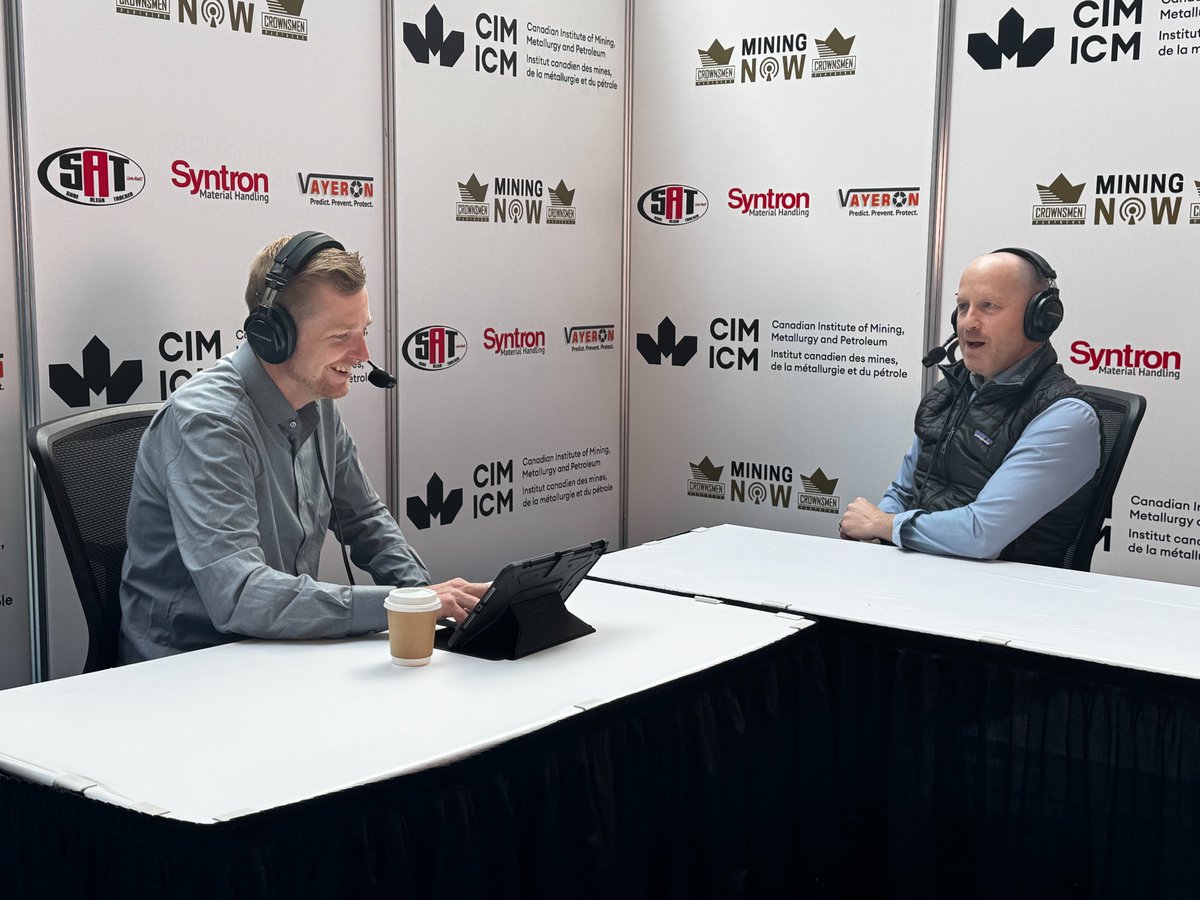 CrownsmenP's tweet image. VISIT ESG Solutions at CIM CONNECT
ESG Solutions helps mining companies manage seismic risks and improve safety through advanced data, training, and technology, mainly in underground operations. 

Soon: youtube.com/channel/UC64Eg…

#CIMCONNECT #mining #videoproduction