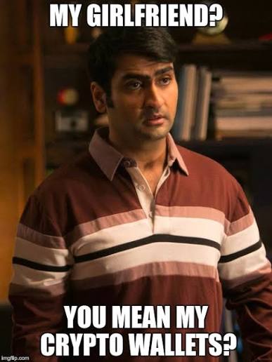 TheInsaneRick's tweet image. Having a girlfriend is overrated. 😂 #Crypto #Cryptocurrency #Meme