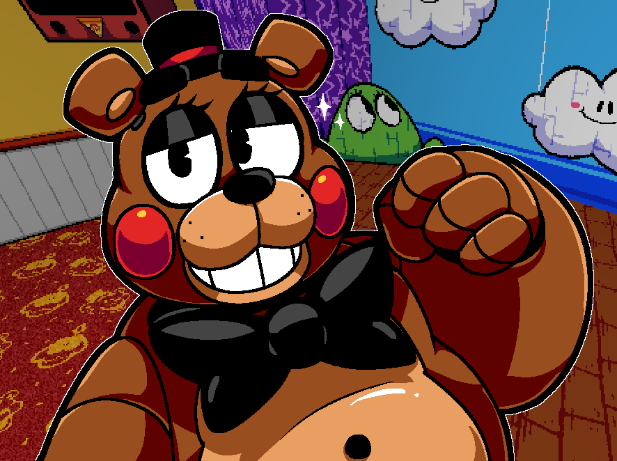 Toy Freddy "Frickbear" - PIRATE ARC - tweet media