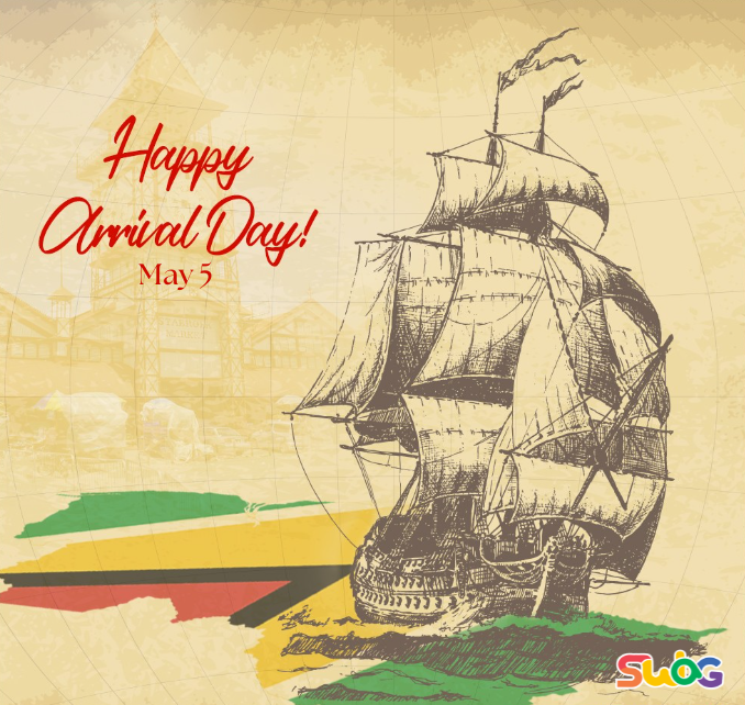 SWAGGuyana's tweet photo. #ArrivalDay reminds us of the diverse heritage that shapes #Guyana’s spirit and national identity. We celebrate unity, culture, and the strength of our shared #Guyanese story. #SWAG #SWAGTheMovement https://t.co/iS7fDKuEsv