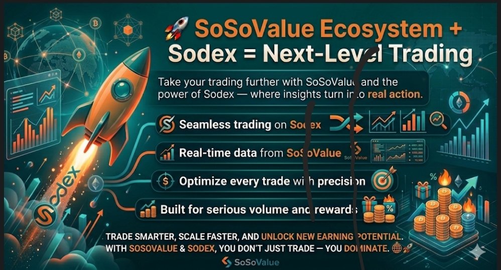 Kuzigudi's tweet image. AI Meets Alpha
​Information overload is the enemy of profit. @SoSoValueCrypto uses advanced AI to filter the noise, giving you the "gold" and leaving the "bubbles" behind.
​Combine AI insights with SoDEX execution for the ultimate edge.
​@Sodex_Official #Sodex #Sosovalue #Web3