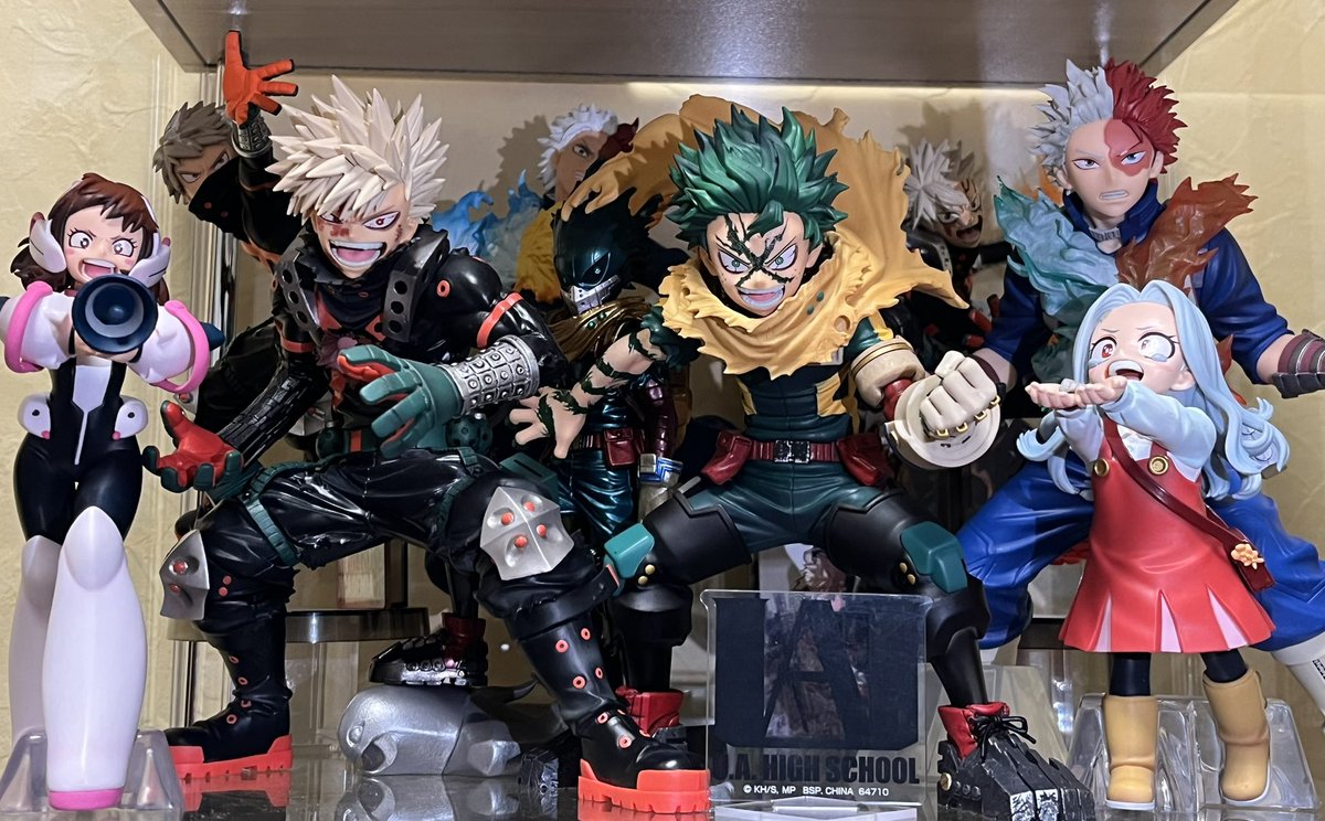 フィギュア集めてから約半年。 良い感じに整ってきた！ 特にヴィラン側