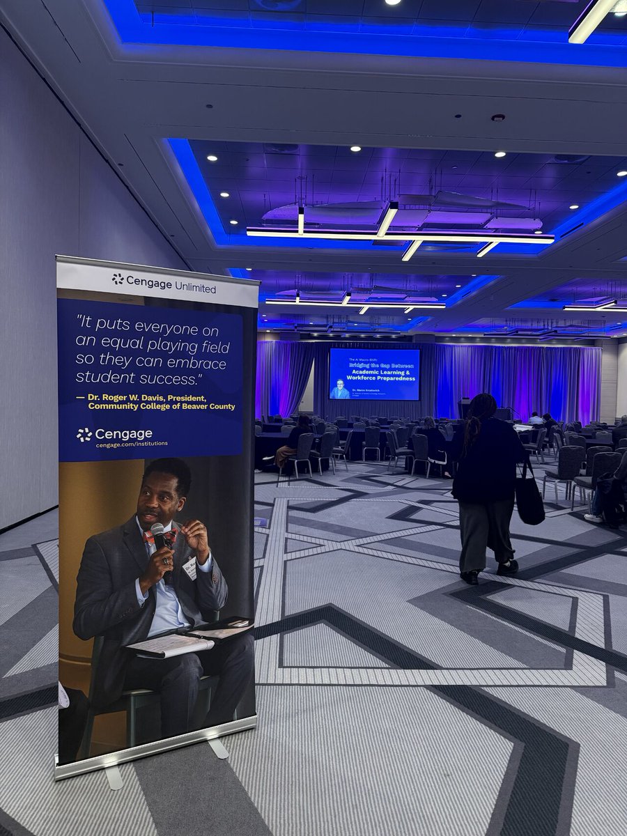 CengageLearning's tweet image. 3,500+ leaders gathered at #HLC2026 to tackle the future of #HigherEd. From #AI in the classroom to workforce-aligned learning, one thing is clear: institutions must evolve. Proud to be part of the conversation shaping what’s next.