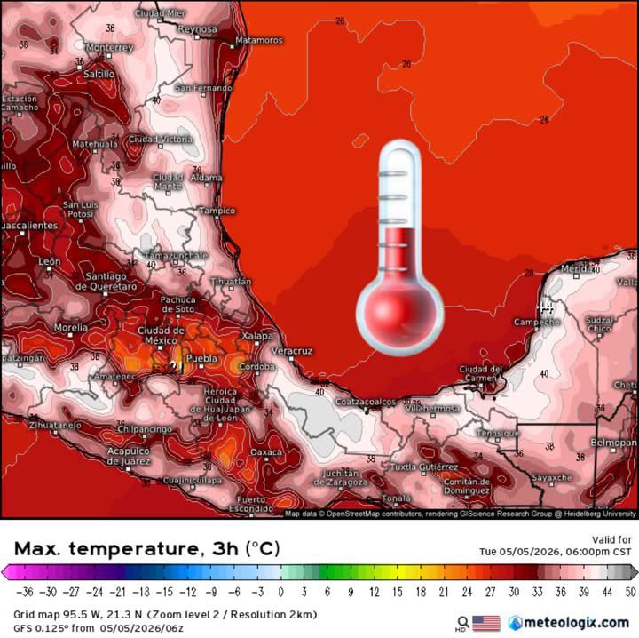 🍁🌧️Meteorología México🥶❄️ tweet media
