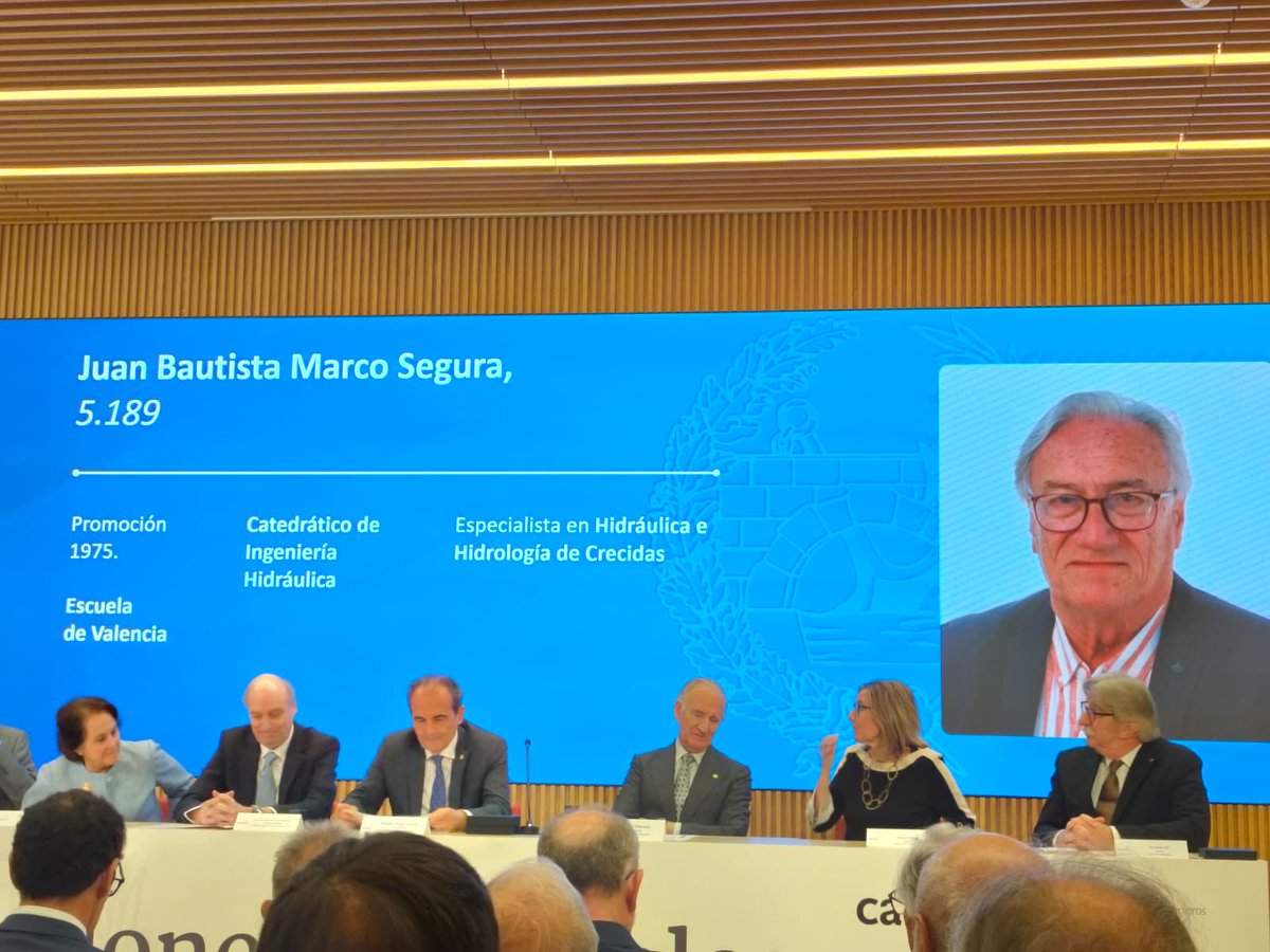 Las distinciones han recaído en Vicente Ibarra y Juan Marco, en reconocimiento a su trayectoria y a su destacada contribución a la profesión.  
<a href="/iiama_upv/">Instituto de Ingeniería del Agua y Medio Ambiente</a> @caminosupv 

#CaminosCV #ColegioCaminos #ICCP
