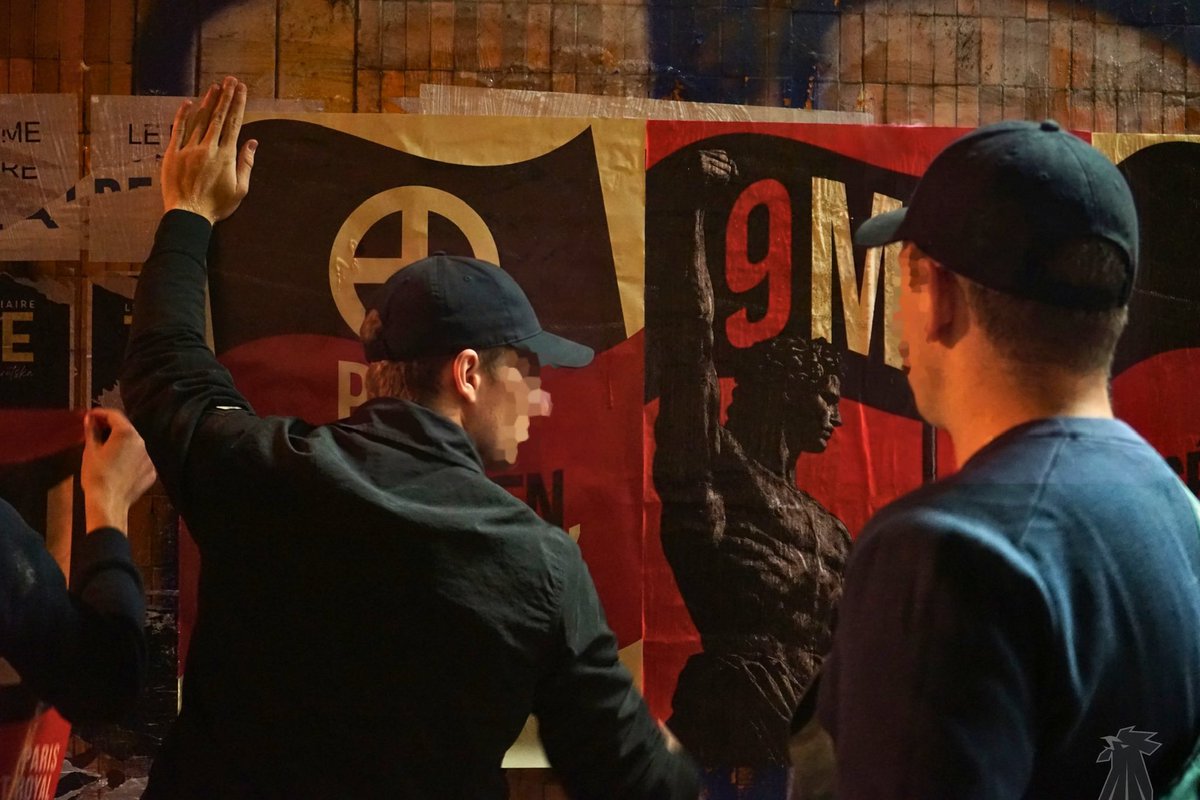 AudaceLyon's tweet photo. [COLLAGE C9M]
Aux côtés de militants nationalistes venus de toute l’Europe, Audace répond présent à l’appel des Camarades.

Pour Sébastien et Quentin.

Rendez-vous ce samedi 9 mai à Paris. https://t.co/9nI3Qrn6kp