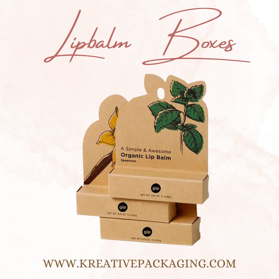 Kr_Packaging's tweet image. Explore stylish and protective Lip Balm Boxes at kreativepackaging.com — perfect for showcasing your brand while keeping your products safe and appealing.

#LipBalmBoxes #CustomPackaging #CosmeticPackaging #Branding #EcoFriendly