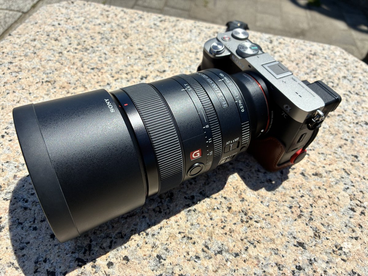 初めてGMレンズを購入して、早速今日使ってきました📷 SONY FE 100mm