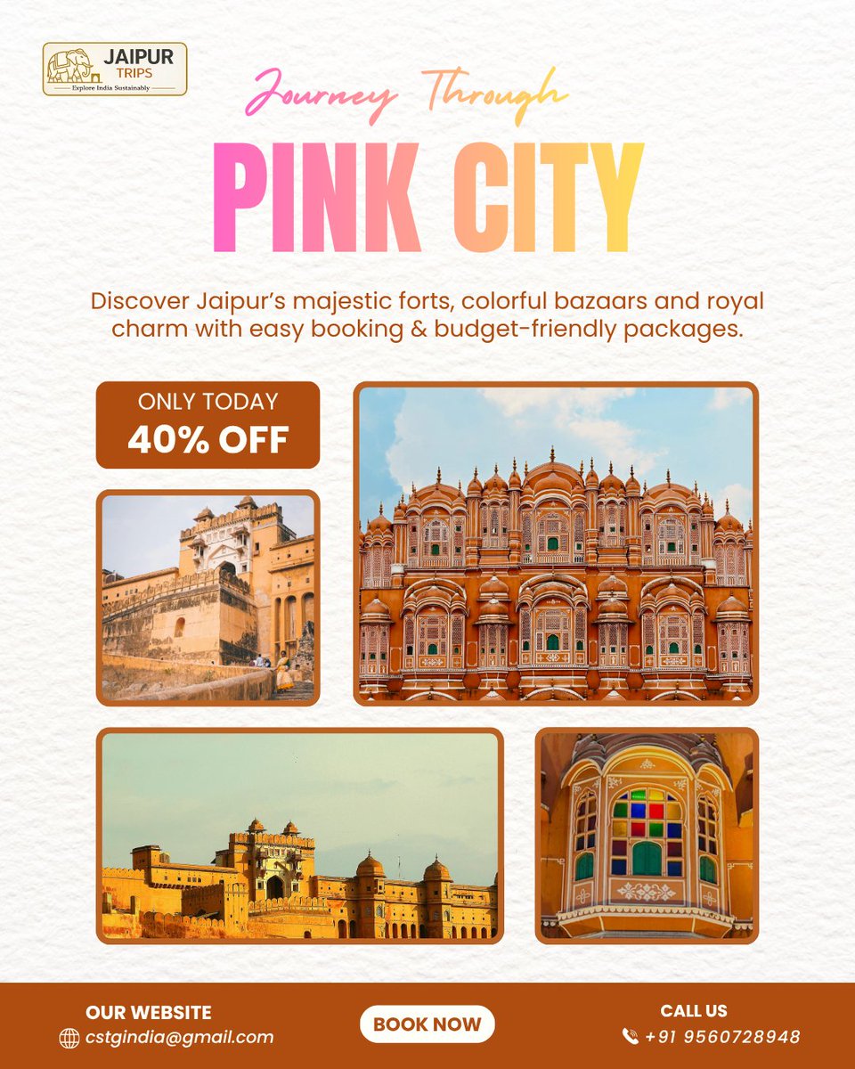 jaipurtripind's tweet photo. DM us for best travel deals!

Instagram- @jaipurtripsindia
X- @jaipurtripind

#Jaipur #JaipurDiaries #PinkCity #PinkCityJaipur #JaipurTravel #ExploreJaipur #JaipurTrip #JaipurTour #IncredibleIndia #TravelIndia #IndiaTravel #ExploreIndia #TourismIndia https://t.co/SSjVBUH115