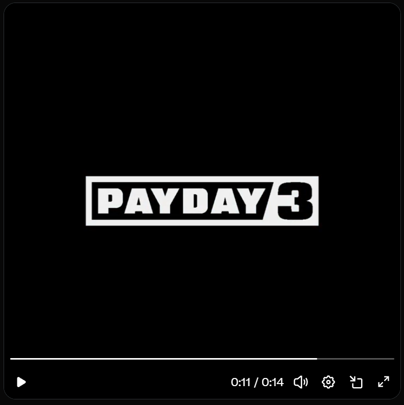 PAYDAY tweet media