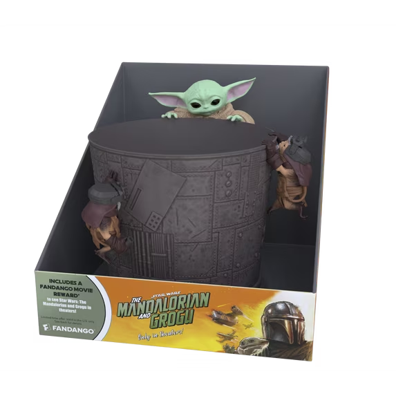 projectfypa's tweet photo. The Mandalorian and Grogu Popcorn Bucket with Fandango Movie Ticket

SHOP --> https://t.co/RhTSjSOna8 #ad https://t.co/xFtPZsk0Y8