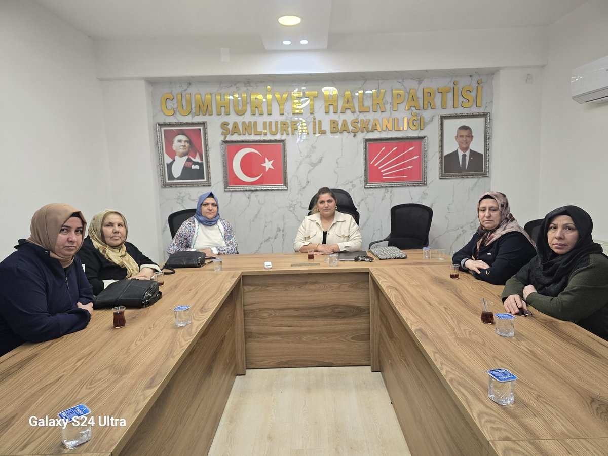 CHP KADIN KOLLARI ŞANLIURFA IL BAŞKANLIĞI tweet media