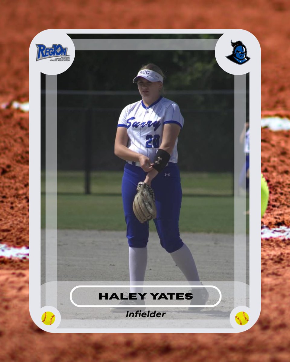 SurryKnights's tweet photo. Surry’s Haley Yates named to the @Region10Sports All-Region Second Team. https://t.co/kyvnTaytpn