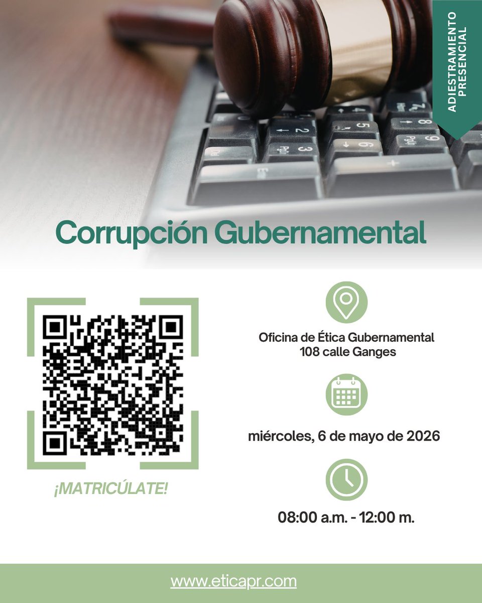 Ética Gubernamental tweet media