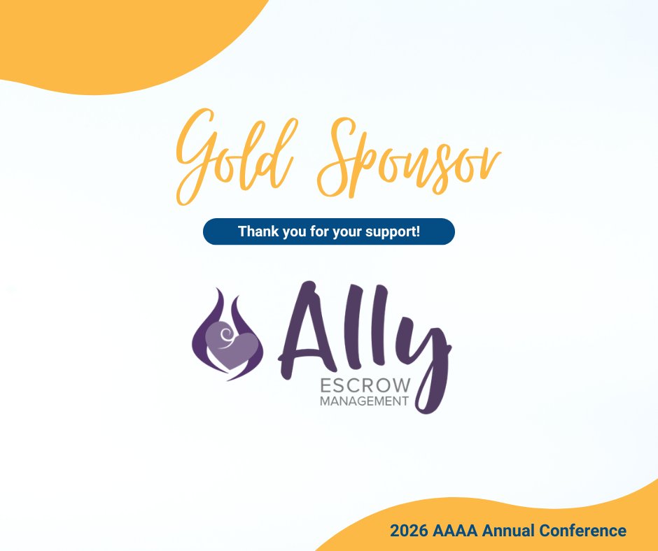 AdoptionandART's tweet photo. Thank you to Ally Escrow Management for being a Gold Sponsor at our 2026 Annual Conference! https://t.co/gyNlp7DW9f