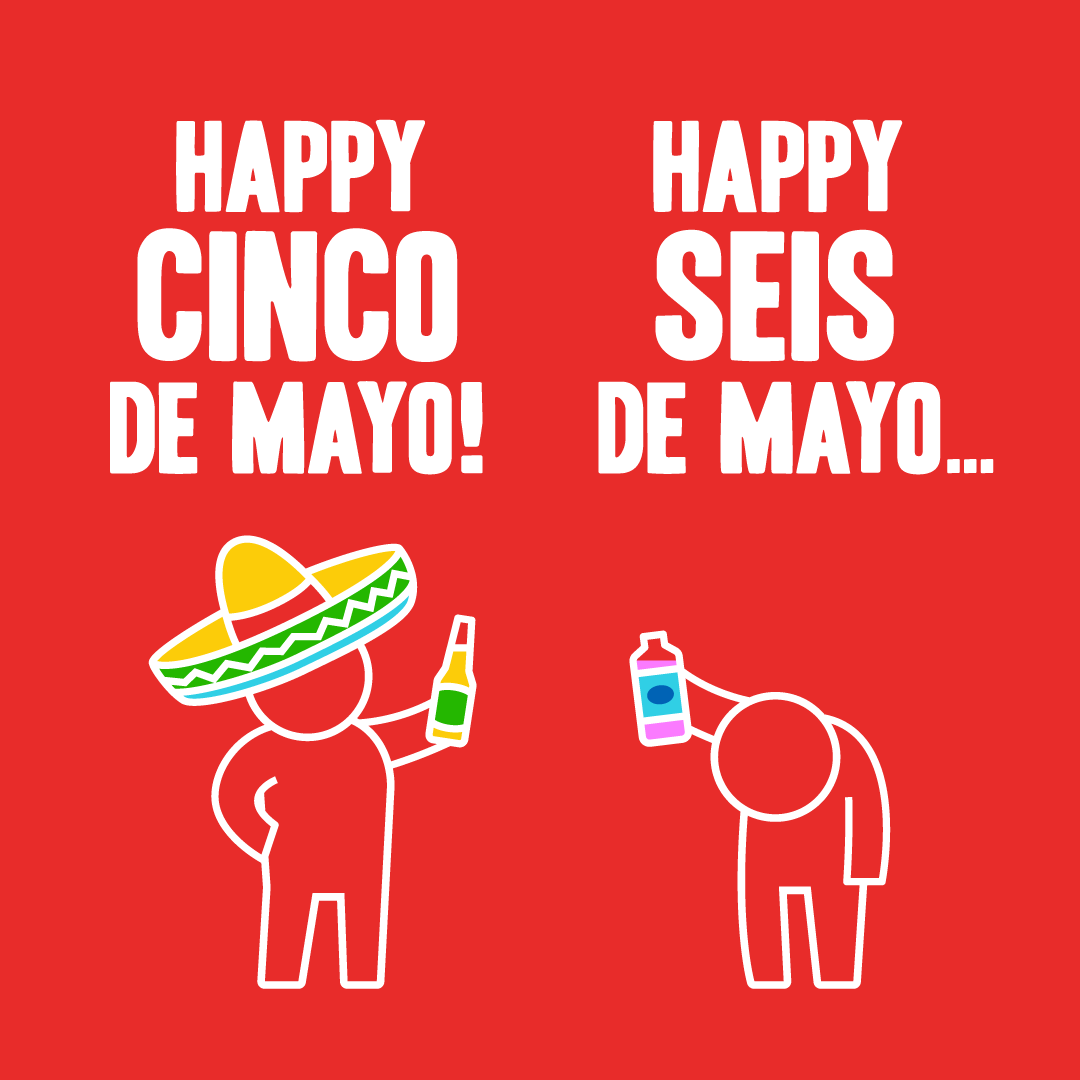 JacksonsStores's tweet photo. Cinco de Mayo: fun tonight, consequences mañana. 🍻🪅🎉 https://t.co/wIjr9dA9uu