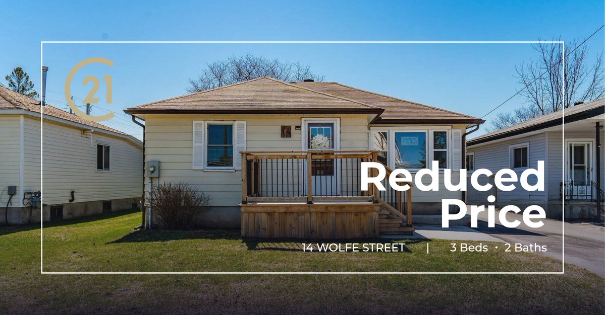 🚨 PRICE REDUCTION – NOW $475,000 🚨

If you’ve been watching this one… now’s your moment 👀

📍 14 Wolfe Street, Penetanguishene
This charming bungalow just became an even better opportunity. Whether you're a first-time buyer, ... homeforsale.at/14_WOLFE_STREE…