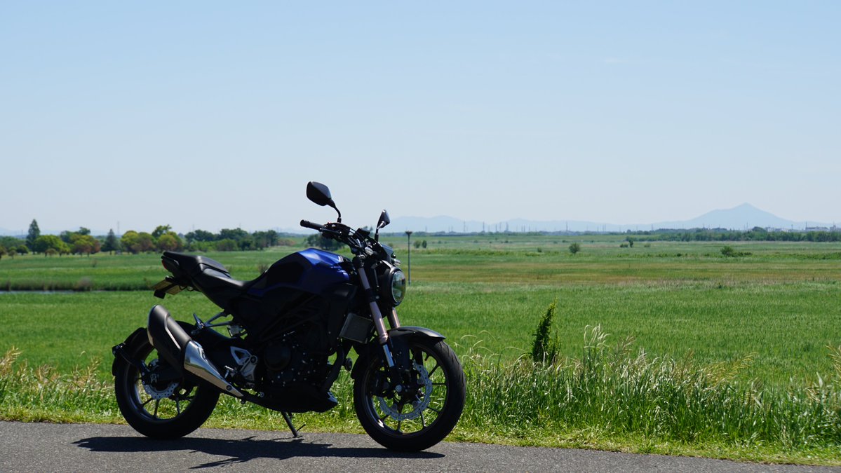 no_too_bee's tweet image. 明日でＧＷが…
道に迷ったふりして走り続けよう

#CB250R
#Honda #ホンダ
#バイクのある生活
#バイクのある風景