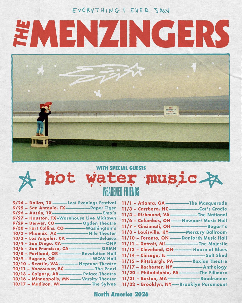 The Menzingers tweet media