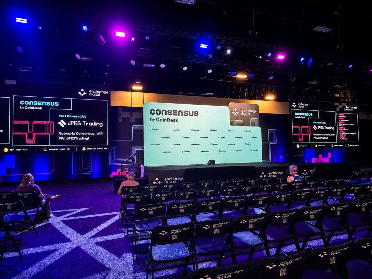Cointelegraph's tweet photo. We’re live in Miami for #Consensus2026 Day 1.

Key players in the room.

Stay tuned for the biggest takeaways. https://t.co/EJDUbk1D4A