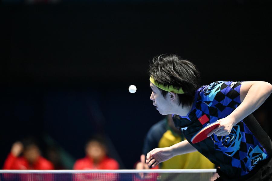 XHSports's tweet image. China cruised to a 3-0 victory over Australia on Tuesday to advance to the men's team last 16 at the 2026 ITTF World Team Table Tennis Championships Finals xhtxs.cn/bb4x
#TableTennis
