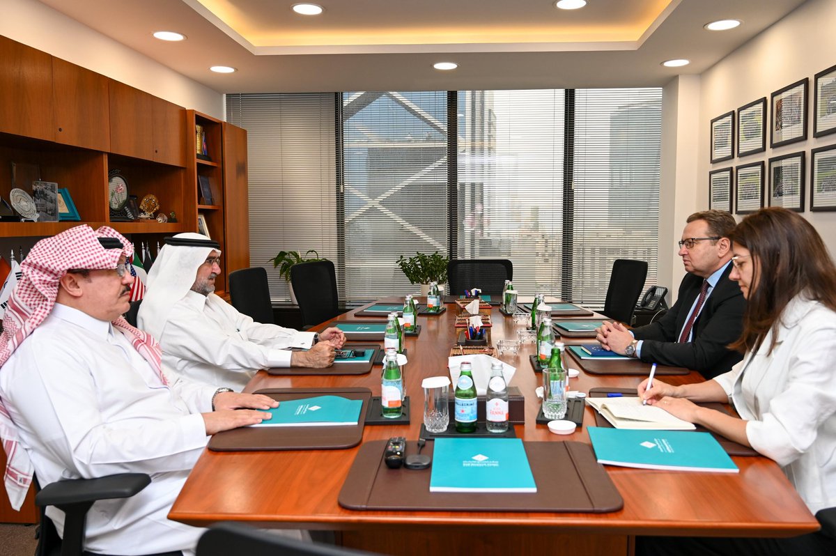 Gulf_Research's tweet photo. Dr. Abdulaziz Sager, Founder and Chairman of the Gulf Research Center (GRC), met with His Excellency Dr. Sebastian Mitrache @AmbRoRiad @sebimitrache, Ambassador of Romania to the Kingdom of Saudi Arabia, at the GRC’s office in Riyadh on May 5, 2026. 
During this meeting, both sides discussed areas of mutual interest and recent regional developments.