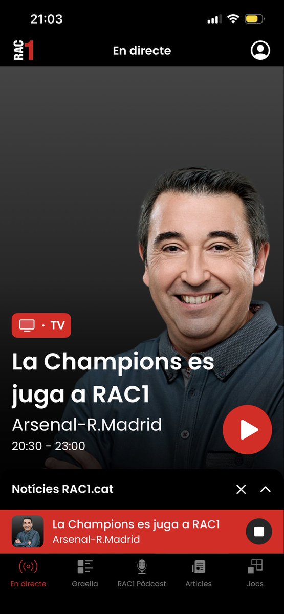 NegreEscurso's tweet photo. @EsportsRAC1 @jaumemullor @clararodergas @quimsalvador @SolsonaDani @Blayasensat @davidbroc Sembla que finalmente el REAL Madrid encara te opcions a Champions.. 😂 https://t.co/p6S47ayYZ3