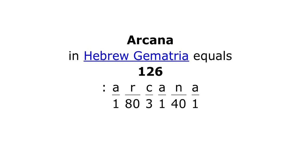 Arcana tweet media