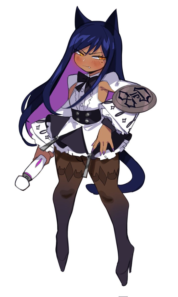 Amie the LvL8 Neko Warlock tweet media