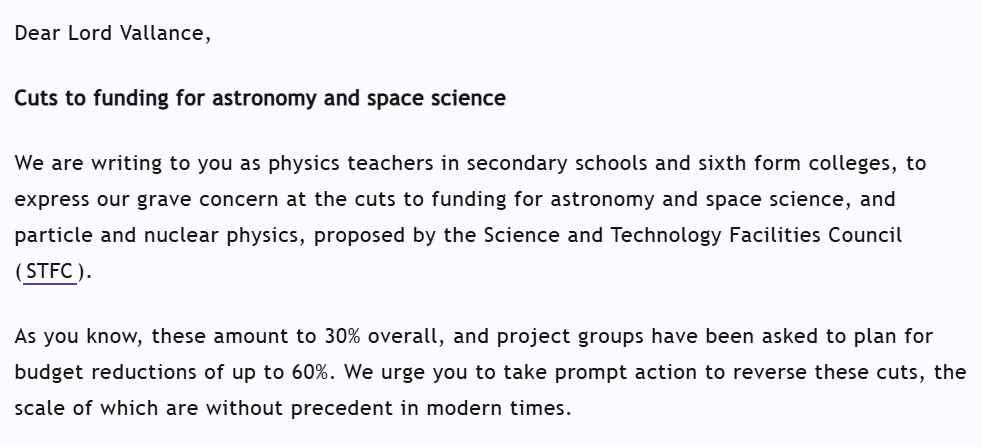 LucienHeurtier's tweet photo. If you are a physics teacher in the UK, please have a look and consider signing. ✍️  

This is about the career-to-come of young potential physicists. 🧪🔭

@imascientist 

#STEM #ScienceFunding #Physics

https://t.co/bE7n4EPkPj https://t.co/d8a1l4Q8YT