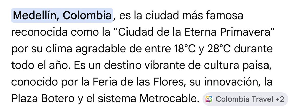 MaicolSCS's tweet photo. @fernandavh16 Yo creía que solo Medellín era la ciudad de la eterna primavera 😮 https://t.co/KTpzsoA6PN